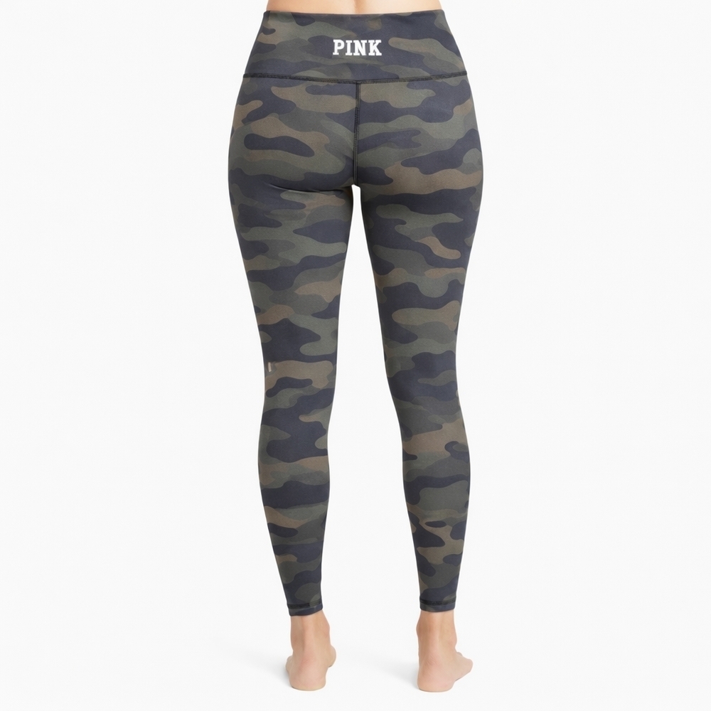 Victoria’s Secret PINK Ultimate Camo Leggings Women’s Small HighRise Compression